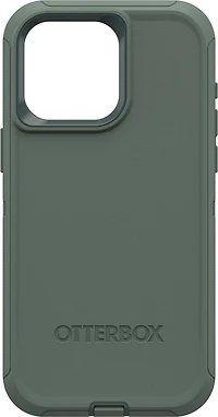 iPhone 15 Pro Max Otterbox Defender Series Case - Green (Forest Ranger)