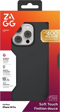 iPhone 16 Pro ZAGG Graphene Manhattan Snap Case
