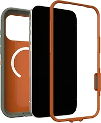 OtterBox 7798437 Étui Defender Pro XT Clear MagSafe avec Contrôle de la Caméra Realtree Apx (Vert) pour iPhone 17 Pro Max