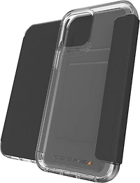 Gear4 étui portefeuille en D3O Wembley-iPhone 12/12 Pro, transparent