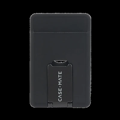 Portefeuille MagSafe universel à rabat magnétique de Case-Mate - Cuir noir