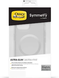 OtterBox - Symmetry Clear MagSafe Case for Apple iPhone 16e/ iPhone 15 / iPhone 14 / iPhone 13 / IPSE2025