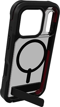 ZAGG - Rainier Snap MagSafe Case with Kickstand for Apple iPhone 17 Pro - Smoke Black