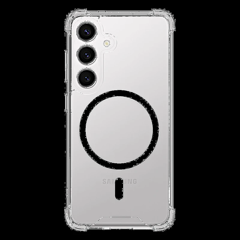Blu Element BEDZS251 Étui DropZone Rugged Compatible avec Magnets Clear pour Samsung Galaxy S25