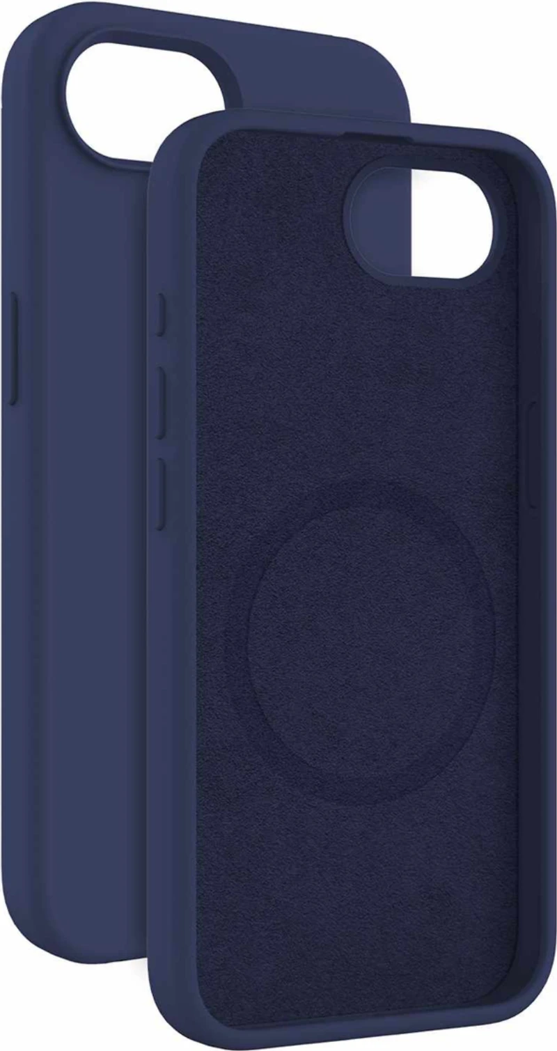 Blu Element - Étui MagSafe en silicone bleu marine pour iPhone 17