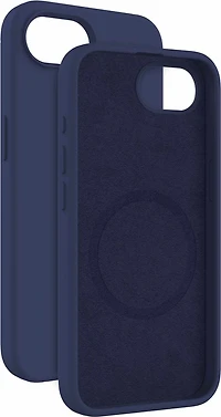 Blu Element - Étui MagSafe en silicone bleu marine pour iPhone 17