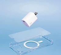Total Protection MagSafe Bundle Case with 30W Charger for iPhone 16