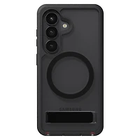 ZAGG - Rainier Snap Case with Kickstand for Samsung Galaxy S26 - Smoke Black