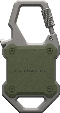 Urban Armor Gear (UAG) - Monarch Case for Apple AirTag - Olive Drab and Silver