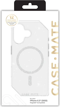 Case-Mate - Twinkle MagSafe Case for Apple iPhone 17 - Twilight Silver