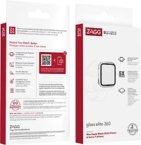 Apple Watch (41mm) ZAGG InvisibleShield Glass Elite 360 Screen Protector