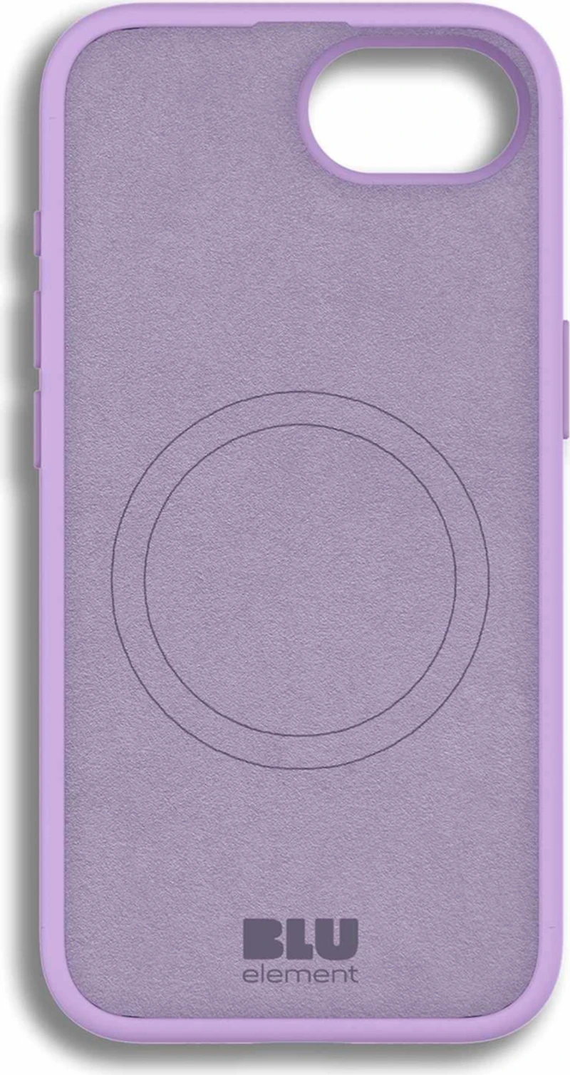 Blu Element - Étui MagSafe en silicone, couleur lavande, pour iPhone 17