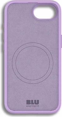 Blu Element - Étui MagSafe en silicone, couleur lavande, pour iPhone 17