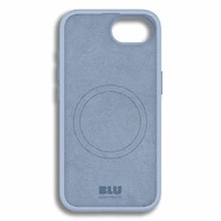 Blu Element BESMG17e2 Étui Silicone MagSafe Bleu Pastel pour iPhone 17e/iPhone 16e