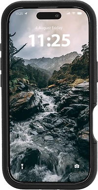 Pelican - Voyager MagSafe Case with Holster for Apple iPhone 17 - Black and Clear