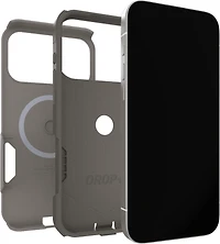 OtterBox 7798352 Étui Commuter MagSafe avec Contrôle de la Caméra Grey Comfort pour iPhone 17 Pro Max