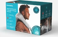 Homedics Deep Kneading Rechargeable Neck and Shoulder Massager clear
