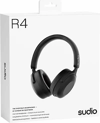 Sudio - R4 On-Ear Headphones Black
