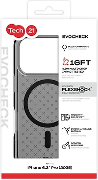 TECH 21 EVOCHECK MAGSAFE IPHONE 17 PRO SMOKEY/BLACK