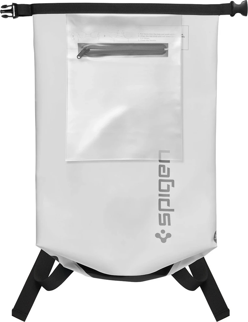 Universal Spigen Waterproof 30L Bag - White