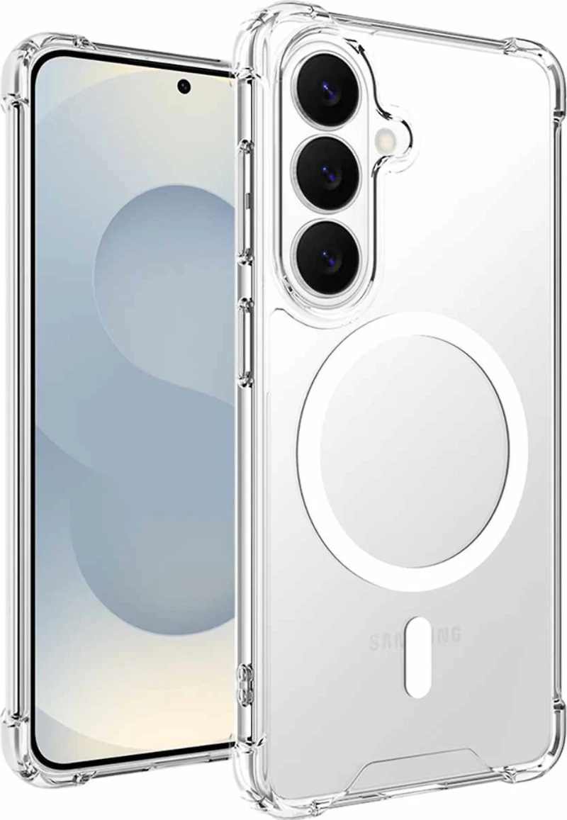 Blu Element BEDZS261 Étui Robuste DropZone avec Magnets Clear pour Samsung Galaxy S26