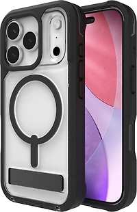 ZAGG - Étui Rainier Snap avec béquille pour Apple iPhone 17 Pro - Noir