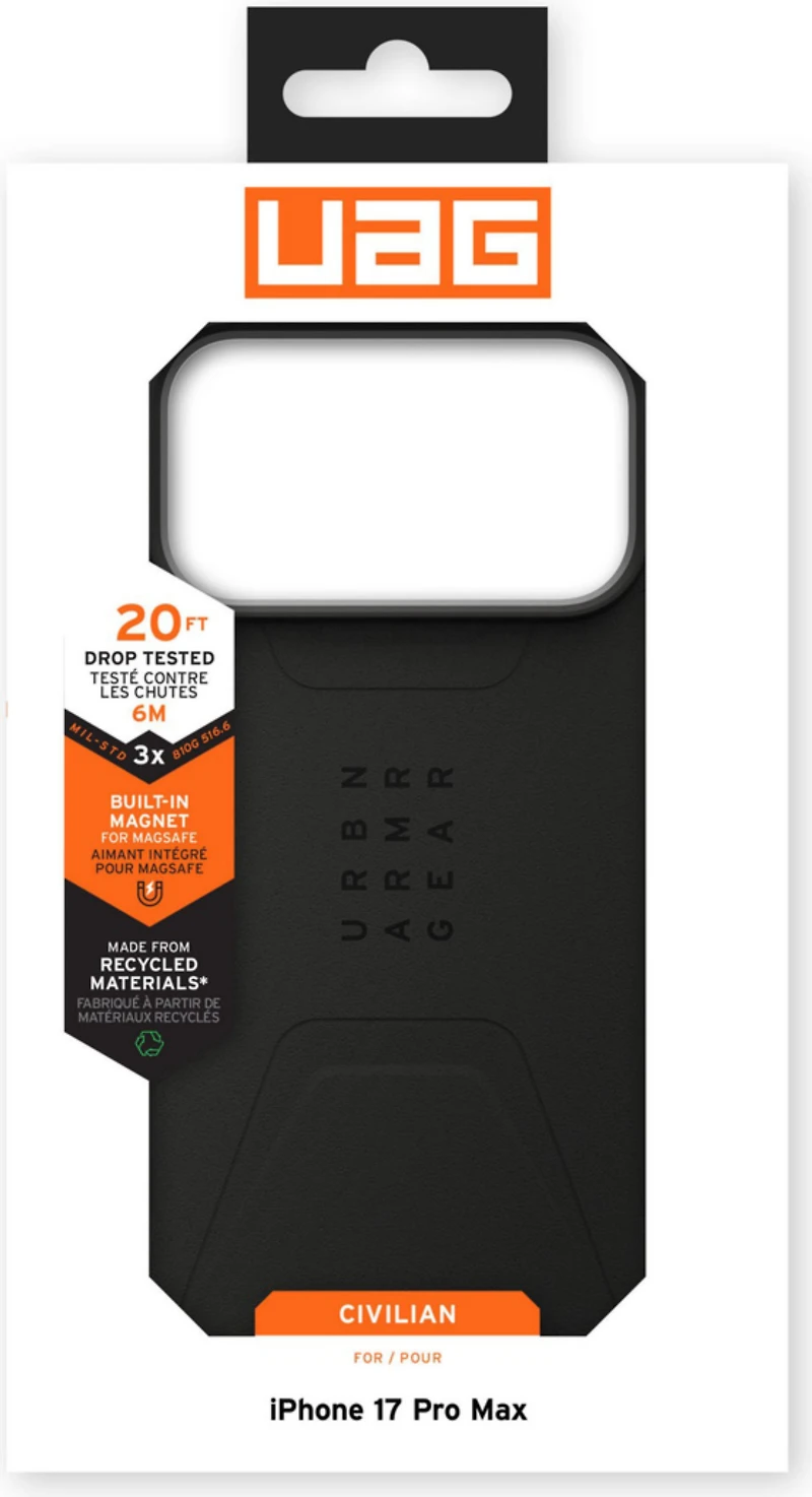 Urban Armor Gear (UAG) - Civilian MagSafe Case for Apple iPhone 17 Pro Max