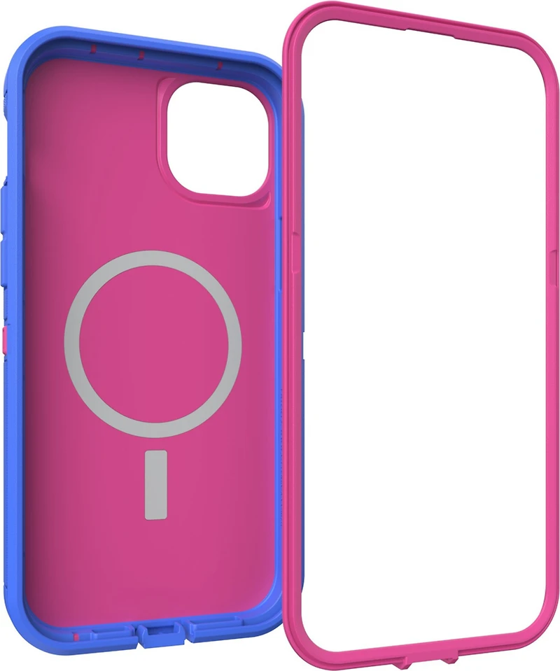 OtterBox - iPhone 14 Plus Otterbox Defender XT w/ MagSafe Series Case - Red (Blooming Lotus)