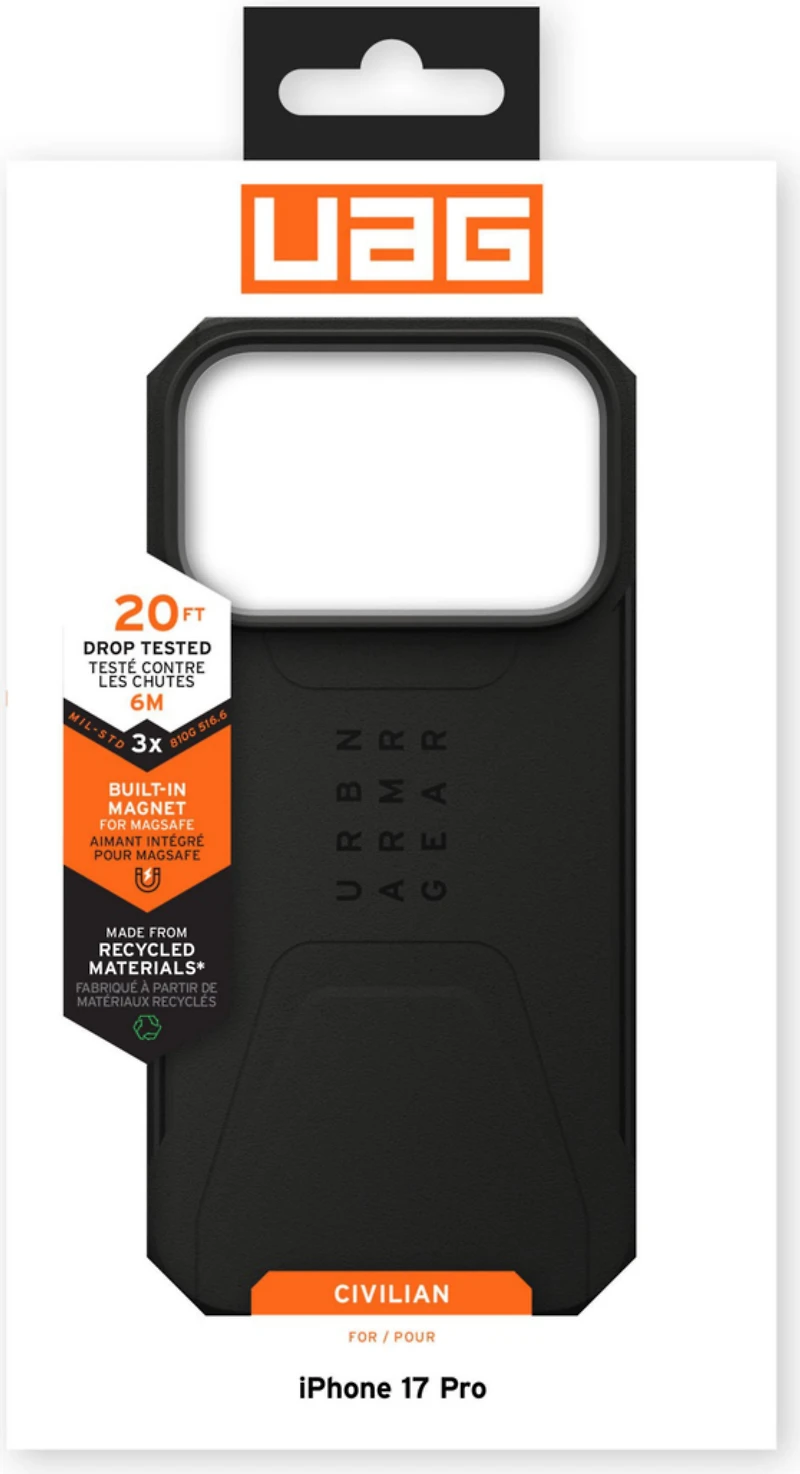 Urban Armor Gear (UAG) - Civilian MagSafe Case for Apple iPhone 17 Pro