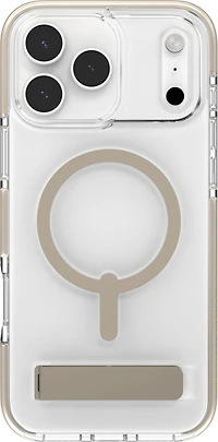 iPhone 17 Pro Max ZAGG Graphene Santa Cruz Snap Kickstand Case - Titanium