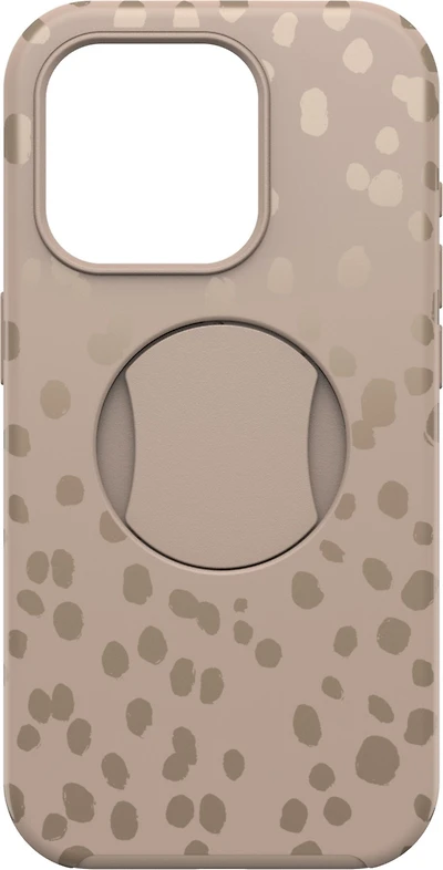 iPhone 15 Pro Otterbox OtterGrip Symmetry w/ MagSafe Series Case - Brown (On The Spot)