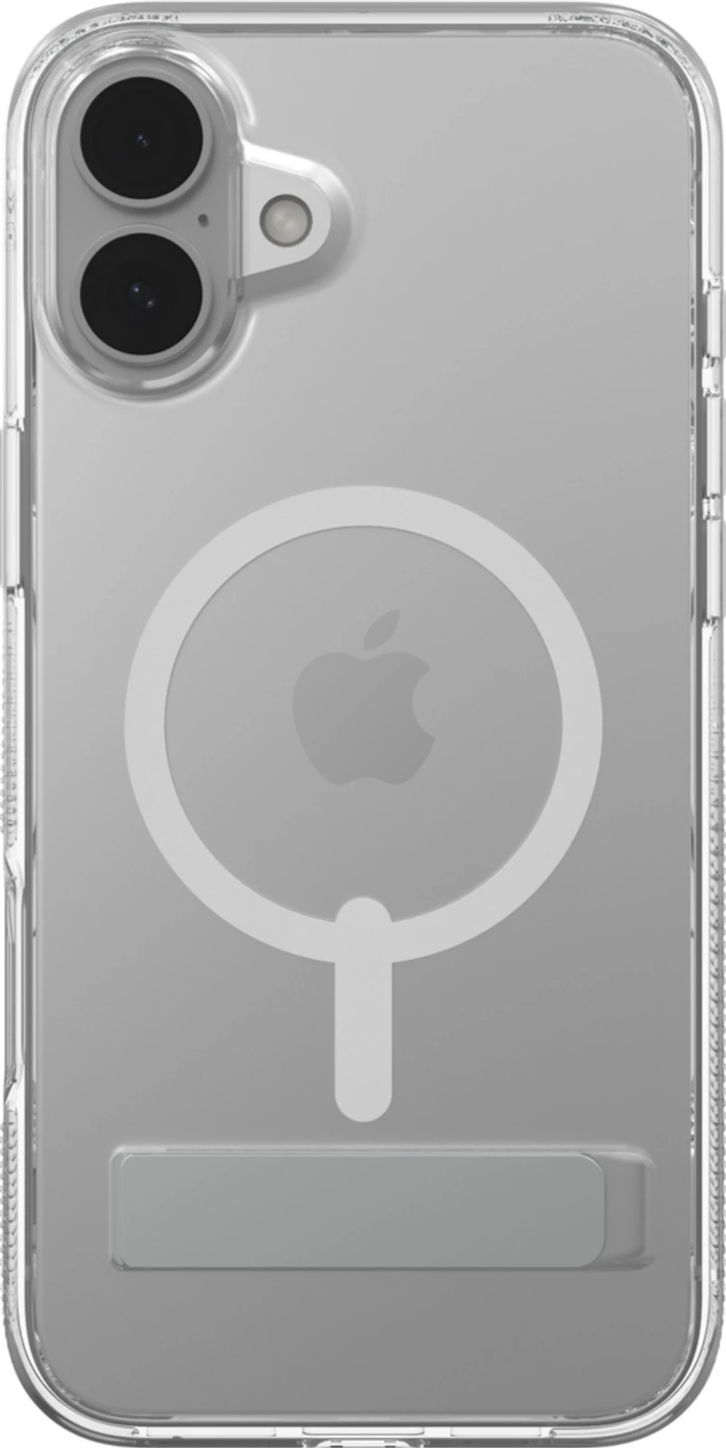 iPhone 16 Plus ZAGG Graphene Crystal Palace Snap Kickstand Case - Clear
