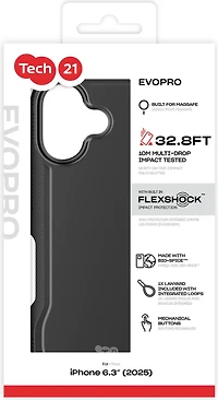 TECH 21 EVOPRO MAGSAFE IPHONE 17 BLACK