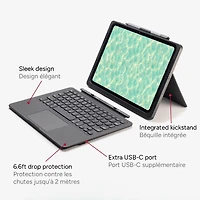 iPad Air 11-in M3/M2 ZAGG Pro Keys Connect Keyboard - Black