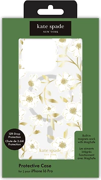 iPhone 16 Pro Kate Spade Protective Prints MagSafe Case - Sunshine Floral