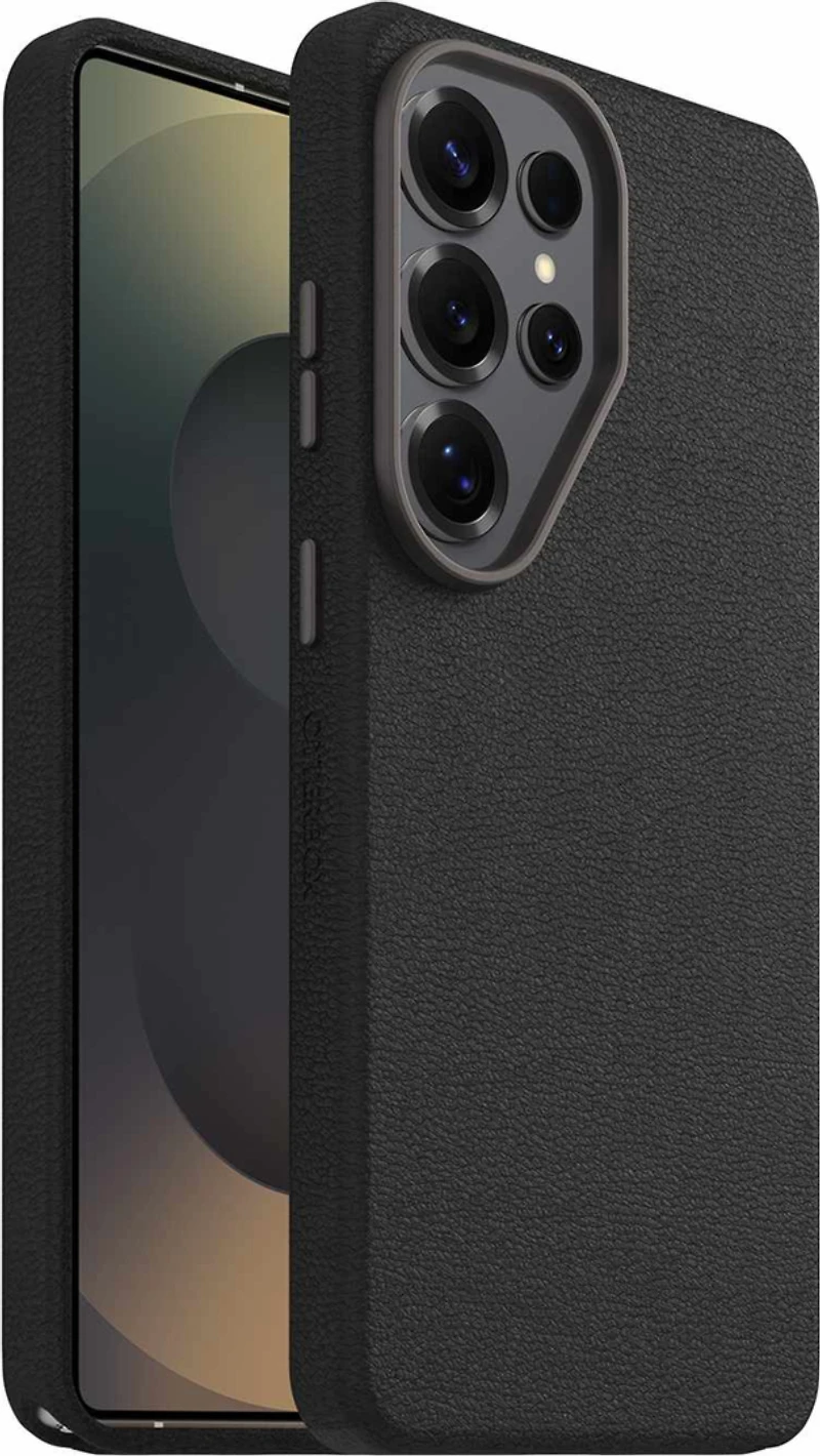 OtterBox - Symmetry Cactus Leather Case Noir Ash for Samsung Galaxy S26 Ultra