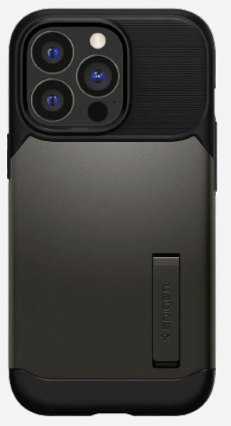 Spigen - Slim Armor MagFit Case for iPhone 14 Pro - Gunmetal