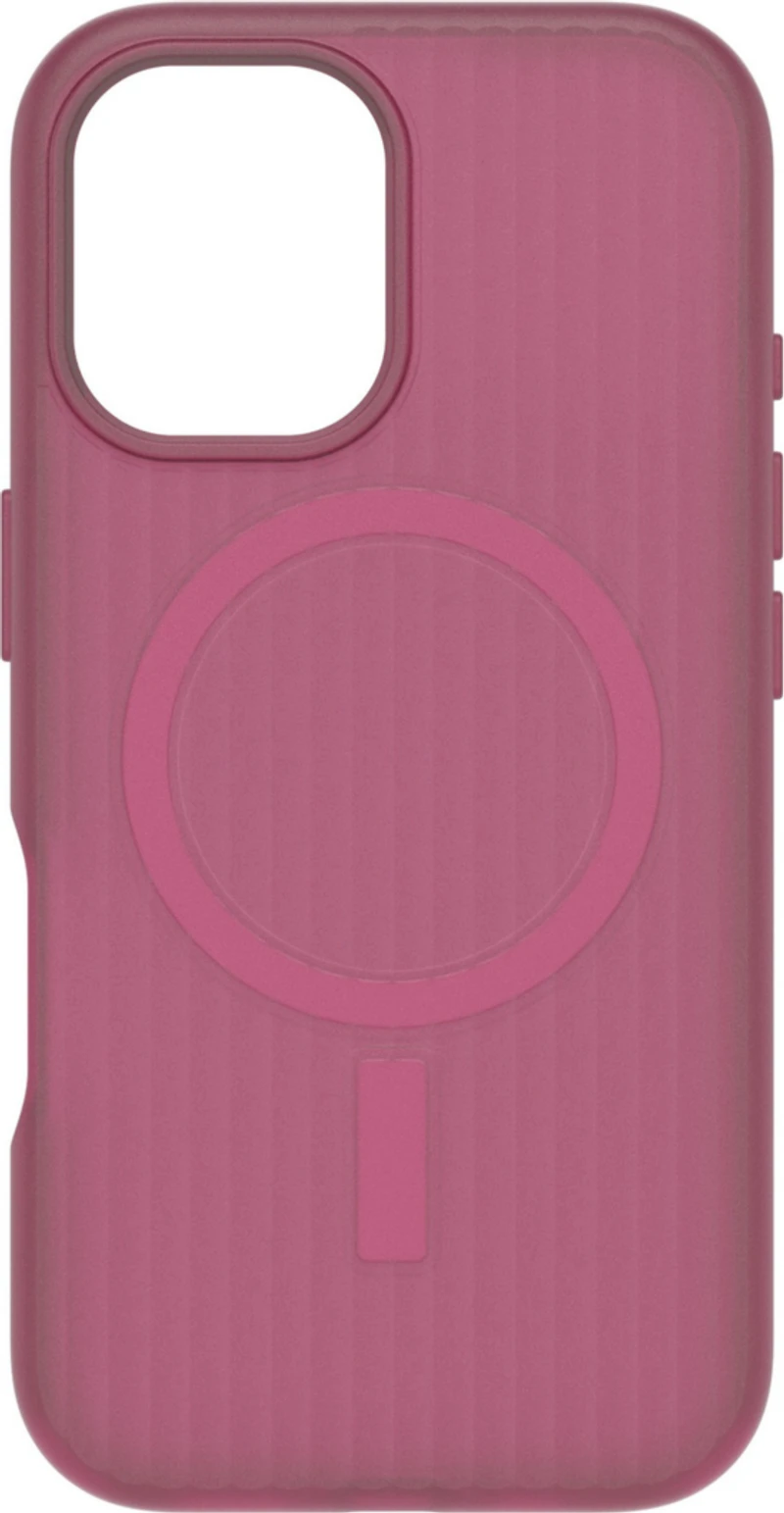 iPhone 16 Otterbox Symmetry Soft Touch w/ MagSafe Series Case - Pink - Glass Heart