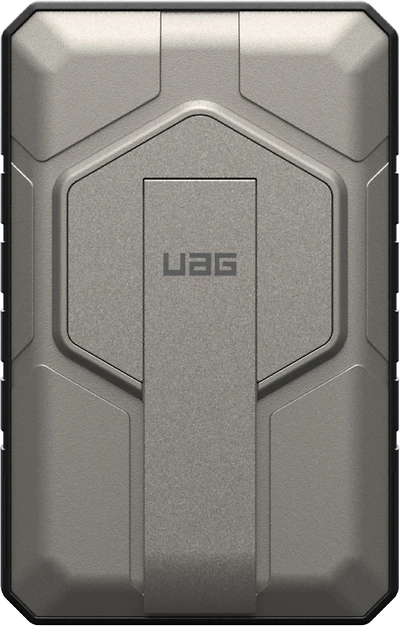 Rugged Battery Pack with Kickstand for MagSafe 10K mAh 20W Black/Titanium