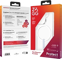 iPhone 15 Pro ZAGG (GEAR4) Crystal Palace Snap Case - Clear