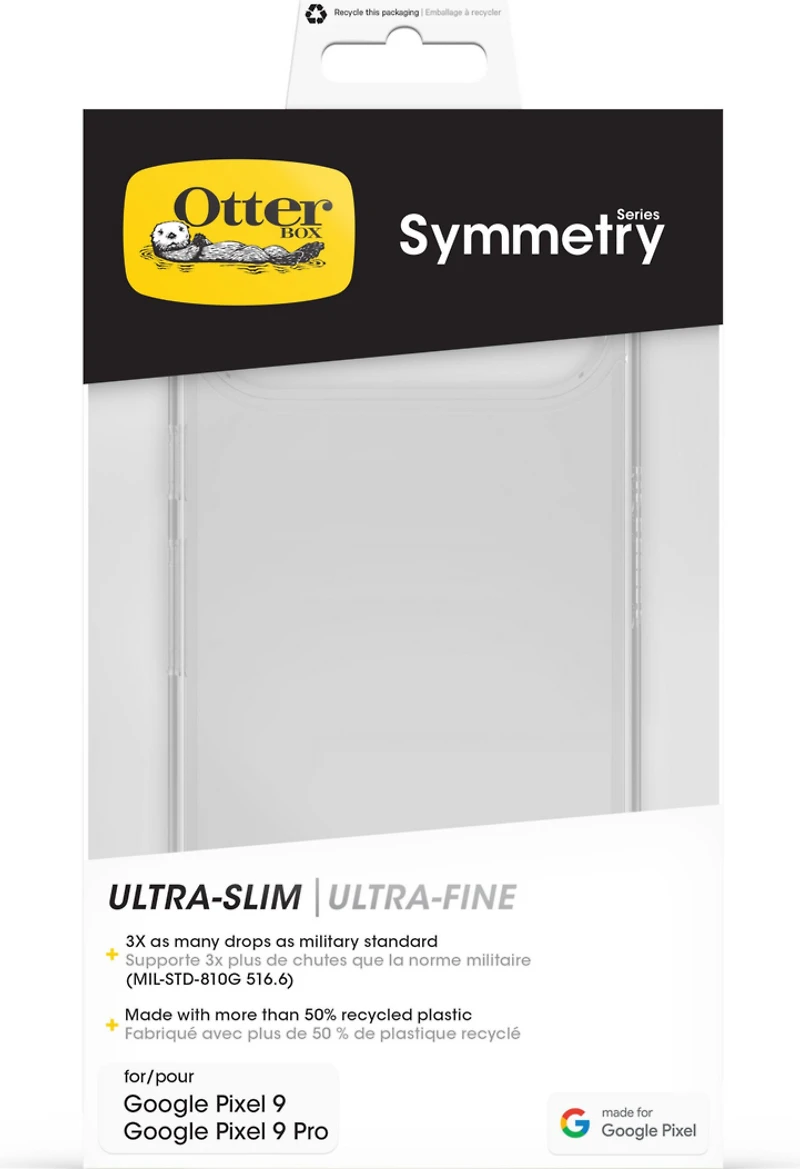 Google Pixel 9/9 Pro Otterbox Symmetry Clear Series Case - Clear