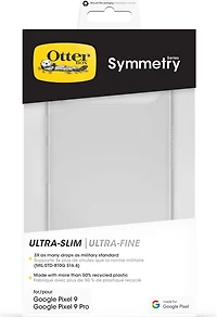 Google Pixel 9/9 Pro Otterbox Symmetry Clear Series Case - Clear