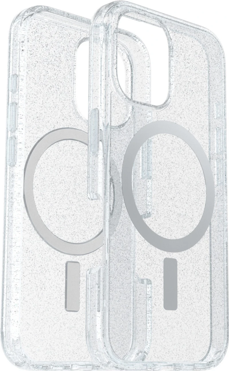 iPhone 16 Otterbox Symmetry Clear w/ MagSafe Series Case - Clear - Stardust 3.0