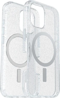 iPhone 16 Otterbox Symmetry Clear w/ MagSafe Series Case - Clear - Stardust 3.0