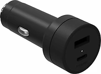 Mophie 42W Dual USB-A & USB-C Car Charger - Black