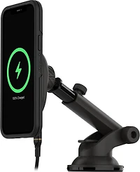 Otterbox 15W Wireless Charger Car Dashboard Mount for MagSafe V2 - Black (Radiant Night)