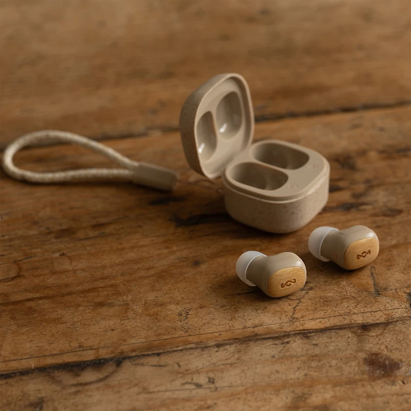 House of Marley Smile Jamaica True Wireless TWS Earbuds - Cream