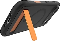 iPhone Air ZAGG Graphene Sedona Snap Kickstand Case - Flood Black/Orange