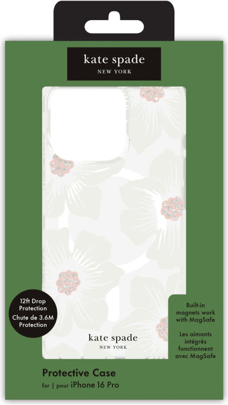 tui Protective Prints de Kate Spade avec MagSafe pour iPhone 16 Pro