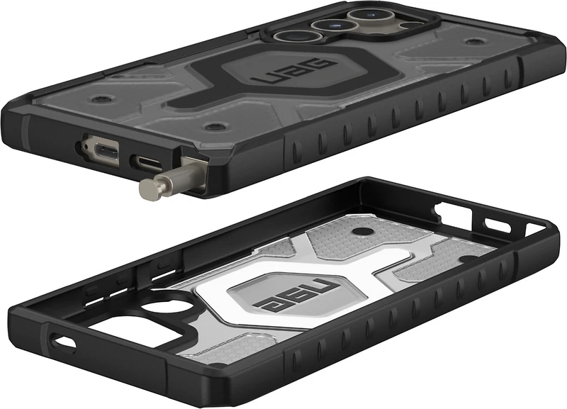 Urban Armor Gear Uag - Pathfinder Clear Magsafe Case For Samsung Galaxy S24 Ultra - Ice